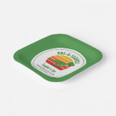 恐竜ワンサウルス男女兼用1歳 ペーパープレート (傾斜あり)