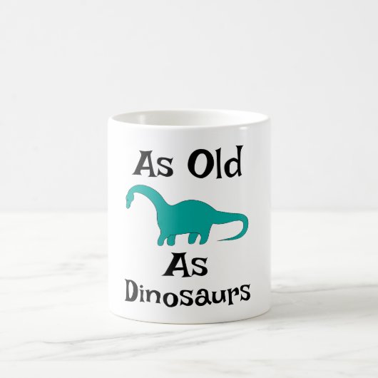 恐竜並みに古い コーヒーマグ コーヒーマグカップ (中央)