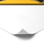 恐竜交差点 ポスター (角)