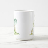 恐竜付き手紙A コーヒーマグカップ (中央)