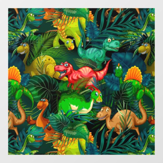 恐竜公園 ウィンドウサイン (シート)