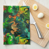 恐竜公園 キッチンタオル (四つ折り)
