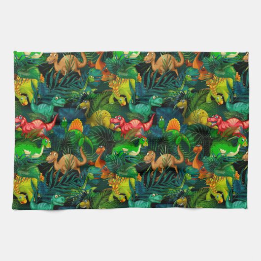 恐竜公園 キッチンタオル (横)
