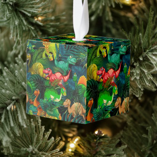 恐竜公園 キューブオーナメント (ツリー)