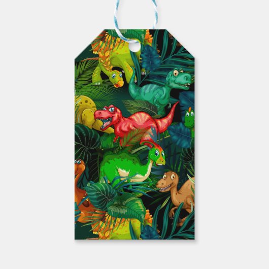 恐竜公園 ギフトタグ (正面)