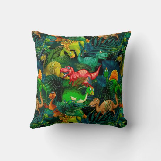 恐竜公園 クッション (裏面)