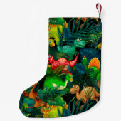 恐竜公園 スモールクリスマスストッキング (裏面)