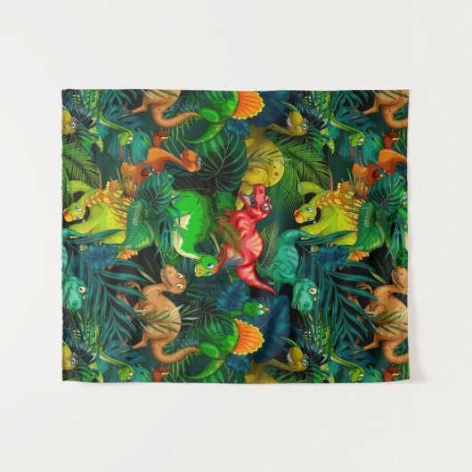 恐竜公園 タペストリー (正面(横))