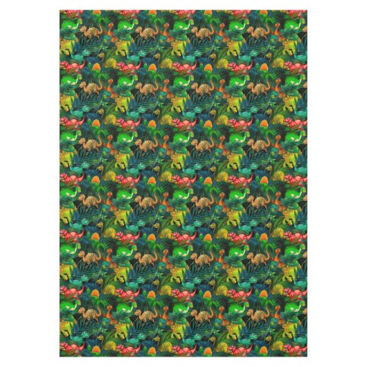 恐竜公園 テーブルクロス (正面)