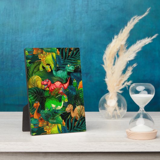 恐竜公園 フォトプラーク (側面)