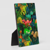 恐竜公園 フォトプラーク (側面)