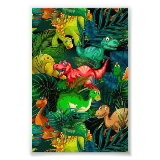 恐竜公園 フォトプリント            (正面)