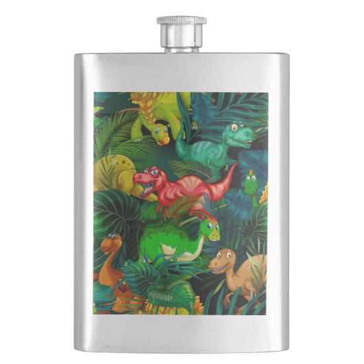 恐竜公園 フラスク (正面)