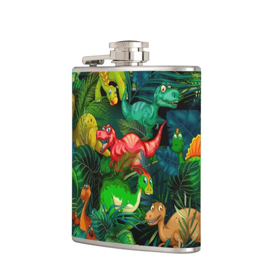 恐竜公園 フラスク (左)