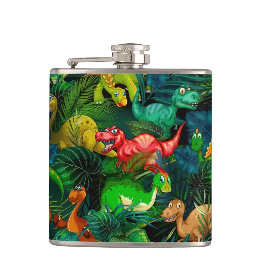 恐竜公園 フラスク (正面)