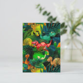 恐竜公園 ポストカード (スタンド正面)