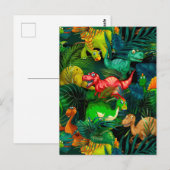 恐竜公園 ポストカード (正面/裏面)