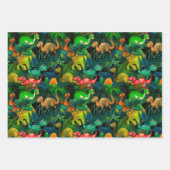 恐竜公園 ラッピングペーパーシート (正面)