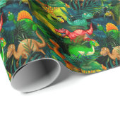 恐竜公園 ラッピングペーパー (ロールコーナー)