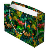 恐竜公園 ラージペーパーバッグ (裏面アングル)