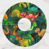 恐竜公園 ワイングラスタグ (正面)