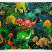 恐竜公園 三つ折りカード (内部中)