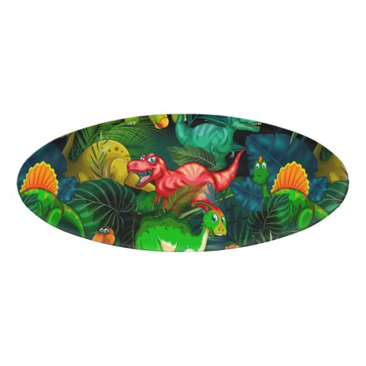 恐竜公園 名札 (正面)