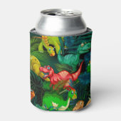恐竜公園 缶クーラー (缶正面)