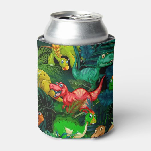 恐竜公園 缶クーラー (缶正面)