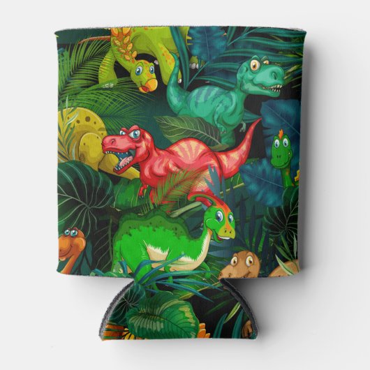 恐竜公園 缶クーラー (正面)