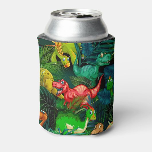 恐竜公園 缶クーラー (缶裏面)