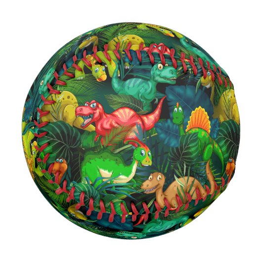 恐竜公園 野球ボール (正面左)