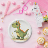 恐竜写真プレート ペーパープレート (パーティー)