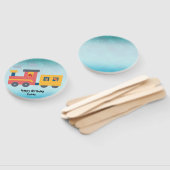 恐竜列車おもしろいのトラック男の子バック2学校誕生 ハンドファン (組立なし)