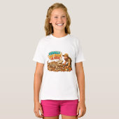 恐竜化石発掘 Tシャツ (正面フル)