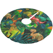 恐竜園 ブラッシュドポリエステルツリースカート (アングル)