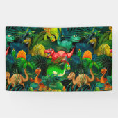 恐竜園 横断幕 (横)