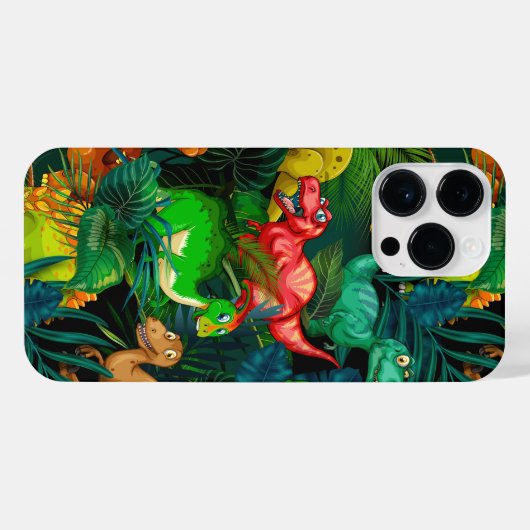 恐竜園 iPhoneケース (裏面横)