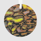 恐竜多色のの骨 オーナメント (裏面)