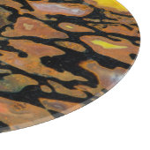 恐竜多色のの骨 カッティングボード (角)