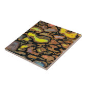 恐竜多色のの骨 タイル (側面)