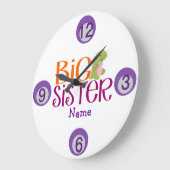 恐竜大カスタマイズ姉の時計 ラージ壁時計 (傾斜)