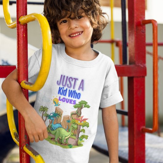 恐竜大好き少年少女 トライブレンドＴシャツ