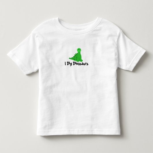 恐竜大好き トドラーTシャツ (正面)