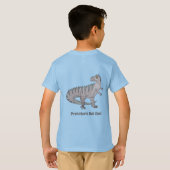 恐竜好きな少年に！「Prehistoric But Cool」恐竜Tシャツ Tシャツ (裏面フル)