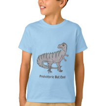 恐竜好きな少年に!「Prehistoric But Cool」恐竜Tシャツ