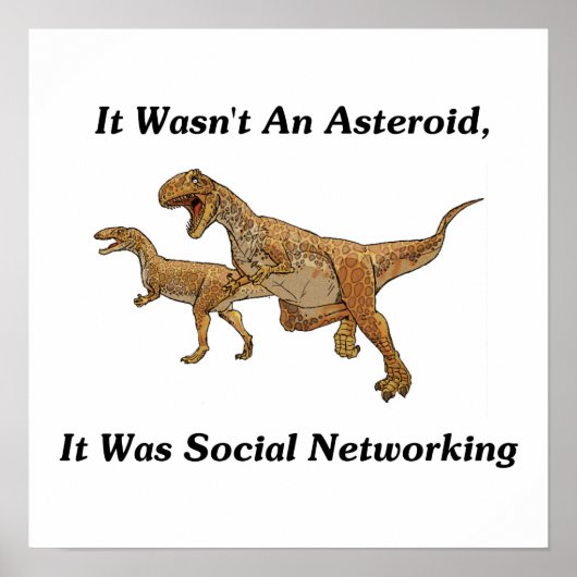 恐竜実在の消滅の原因 ポスター (正面)