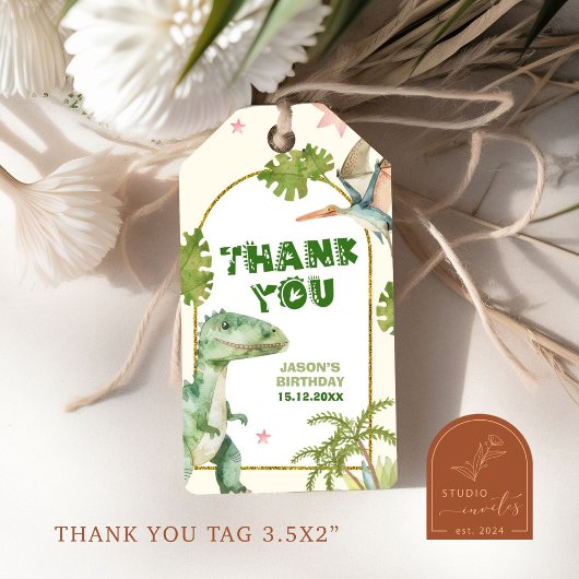 恐竜少年のギフトタグ ギフトタグ