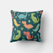 恐竜少年保育園パターン クッション (裏面)