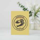 恐竜州パークコネチカットバッジ ポストカード (スタンド正面)